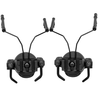 Адаптер для навушників на шолом Headset Bracket Black Чорний