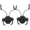 Адаптер для навушників на шолом Headset Bracket Black Чорний