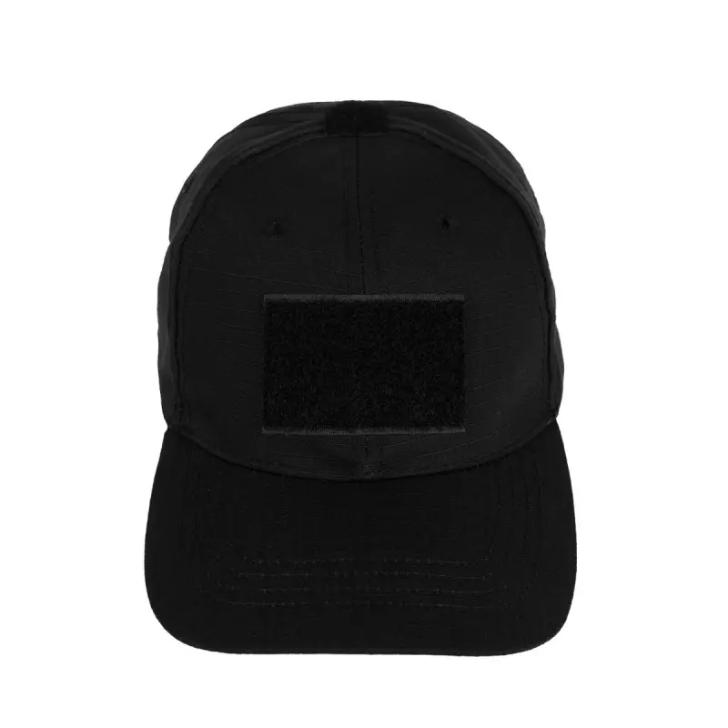 Бейсболка с регулятором липучка Black, Black, Vik-Tailor