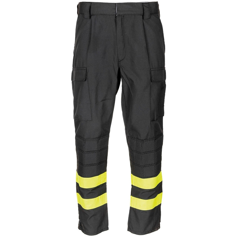 Штани з світло відбивальними стрічками IT Firefighter Pants, Чорні