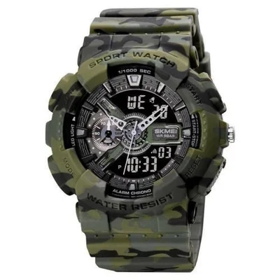 Часы Skmei 1688 Olive-Khaki Military, SKMEI