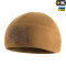 M-Tac шапка Watch Cap Elite фліс (270г/м2) з липучкою Coyote Brown