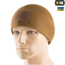 M-Tac шапка Watch Cap Elite фліс (270г/м2) з липучкою Coyote Brown