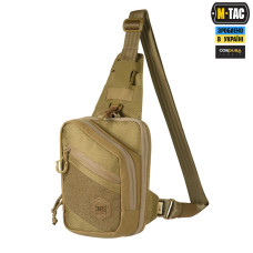 M-Tac сумка Sling Pistol Bag Elite Hex з липучкою Coyote