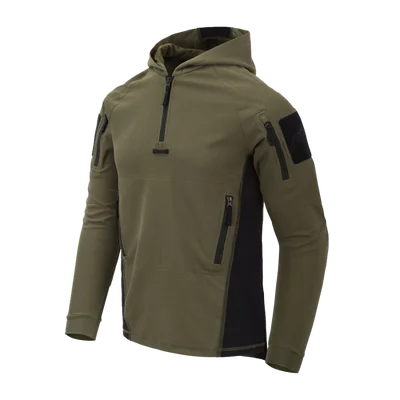 Тактична сорочка RANGE HOODIE - TOPCOOL, Olive Green/Black, Helikon-Tex