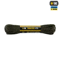 M-Tac паракорд 475 30m OD Green Reflective