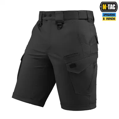 M-Tac шорты Aggressor Gen.II Flex Dark Grey