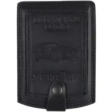 Обложка для документов водителя универсальная Черный, Black, Vik-Tailor