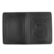Обложка "Удостоверение офицера" Black, Vik-Tailor