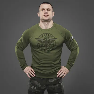 SvaStone свитшот Fortress olive