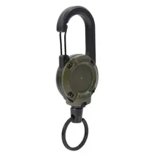 Тактический ретрактор-карабин с выдвижным тросом, Olive, Vik-Tailor