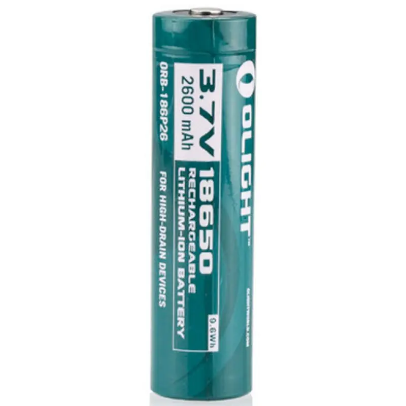 Акумуляторна батарея Olight 18650 2600 mAh 3.7 V Акумуляторна батарея Olight 18650 2600 mAh 3.7 V