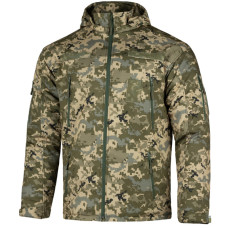 Куртка зимова Vik-Tailor SoftShell Max-Heat ММ-14 (піксель ЗСУ)