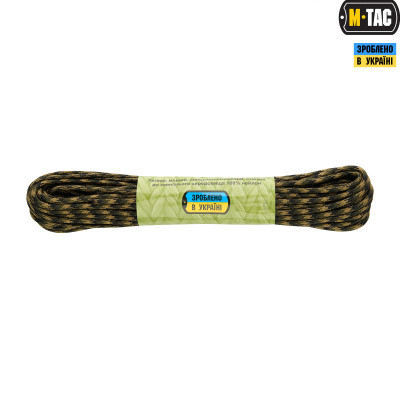 M-Tac паракорд Survival Woodland Marpat 15м