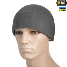 M-Tac шапка Watch Cap фліс (260г/м2) with Slimtex Grey