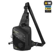 M-Tac сумка Sling Pistol Bag Elite Hex з липучкою Multicam Black/Black
