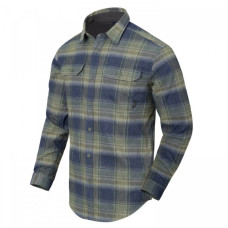 Сорочка GREYMEN з д. Рукавами, Blast Blue Plaid (PE), Helikon-Tex