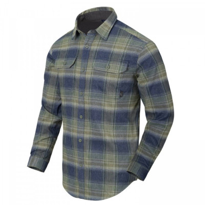 Сорочка GREYMEN з д. Рукавами, Blast Blue Plaid (PE), Helikon-Tex