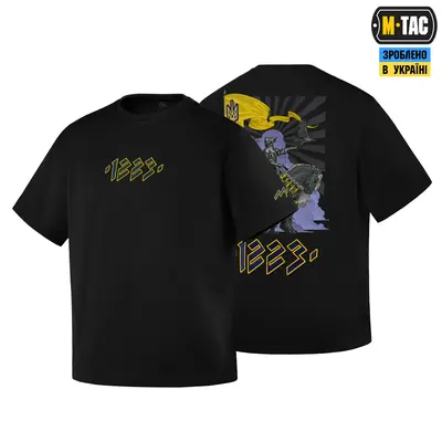 M-Tac футболка 1223 Embroidery Cotton Hard Black
