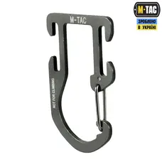 M-Tac карабин алюминиевый на снаряжение Dark Grey