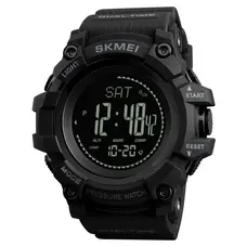 Годинник тактичний багатофункціональний Skmei 1358 Black