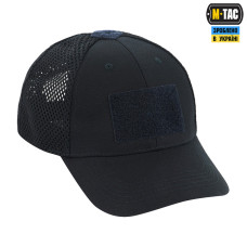 M-Tac бейсболка тактична з сіткою Elite Flex Dark Navy Blue