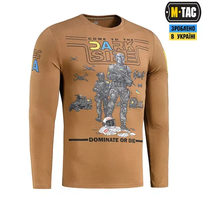M-Tac футболка UA Side довгий рукав Coyote Brown