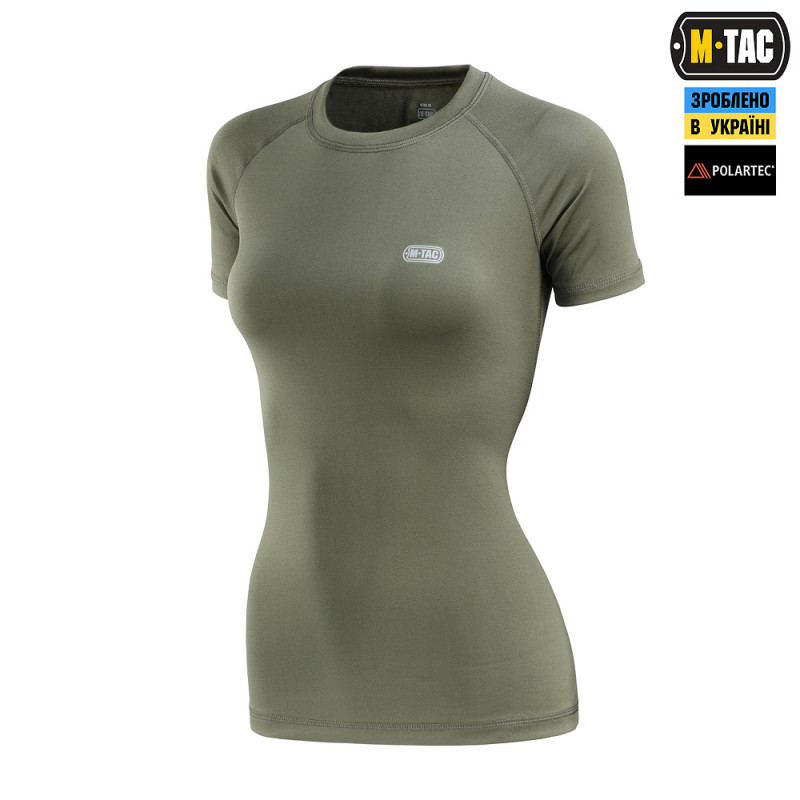 M-TAC ФУТБОЛКА ULTRA LIGHT POLARTEC LADY ARMY OLIVE