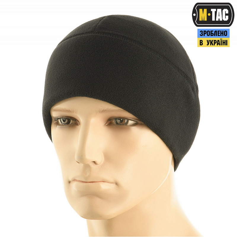 M-Tac шапка Watch Cap Premium флис (250г/м2) Black