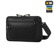 M-Tac сумка Admin Bag Medium Elite з липучкою Hex Black