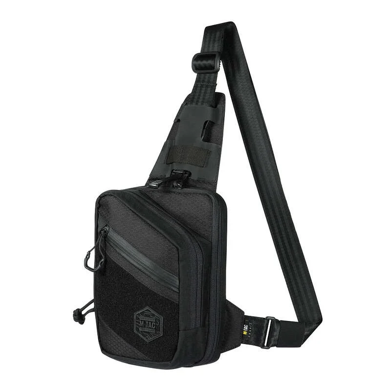 M-Tac сумка Sling Pistol Bag Elite Hex з липучкою Black