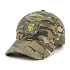 Бейсболка с Какардой Vik-Tailor Полиция рип-стоп, MultiCam, L, VIK-TAILOR