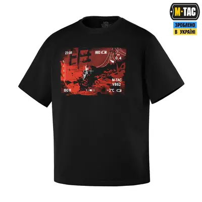 M-Tac футболка One Shot Oversize Black