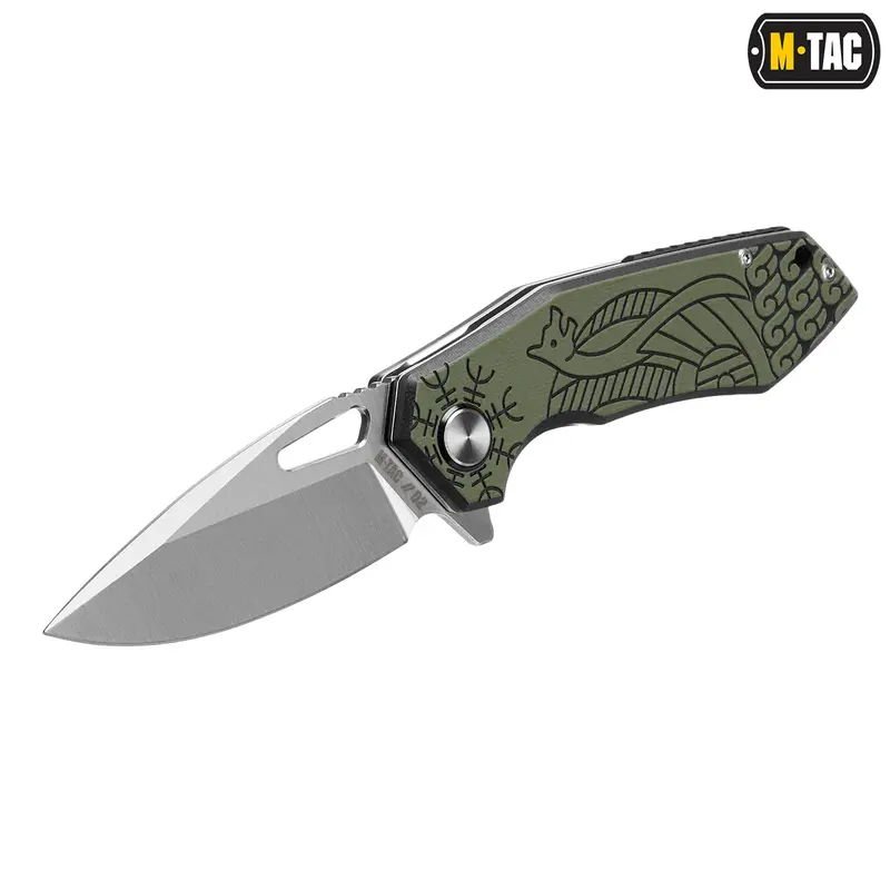 M-Tac нож складной Type 12 Scandinavian Black/Olive