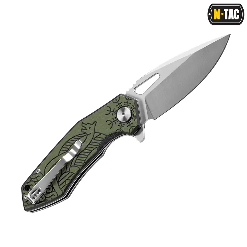 M-Tac нож складной Type 12 Scandinavian Black/Olive
