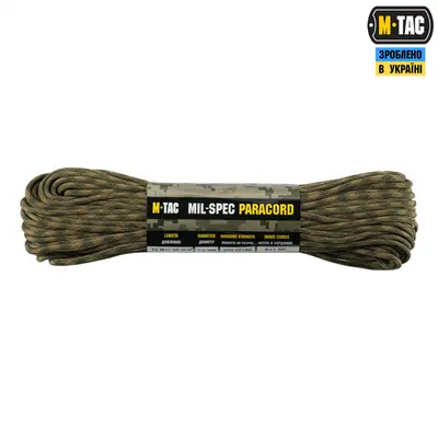 M-Tac паракорд 550 mil-spec Coyote/Ranger Green 30м