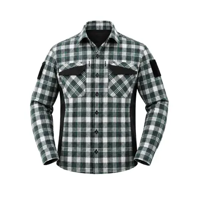 Тактическая рубашка Vik-Tailor с липучкой Velcro, Olive, 48-50/4, VIK-TAILOR