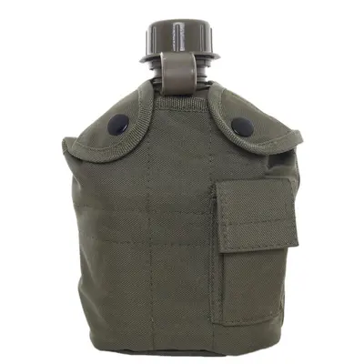 Фляга пластикова US 1L з казанком Olive