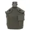 Фляга пластикова US 1L з казанком Olive