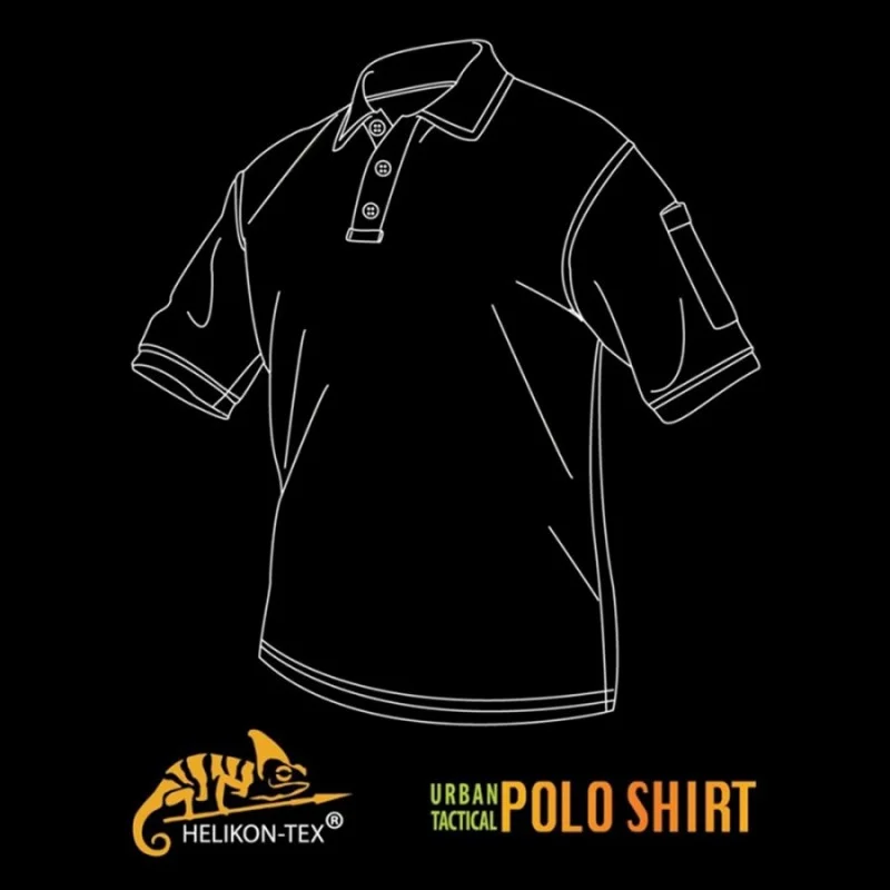 Футболка Polo URBAN TACTICAL - TopCool, Jungle Green, Helikon-Tex