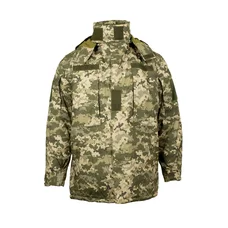 Куртка тактична зимова (Бушлат) Ріп-Стоп ММ-14 (Український піксель)