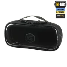 M-Tac органайзер утилітарний прозорий Elite Medium Gen.II Black