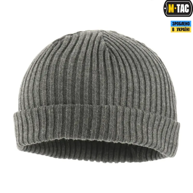 M-Tac шапка вязана 100% акрил Grey M-Tac шапка вязана 100% акрил Grey