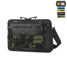M-Tac сумка Admin Bag Medium Elite з липучкою Multicam Black/Black