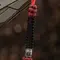 M-Tac темляк Scandinavian Mannaz Silver Black&Red