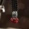 M-Tac темляк Scandinavian Mannaz Silver Black&Red