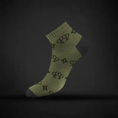 SvaStone Шкарпетки Skull Crusher olive