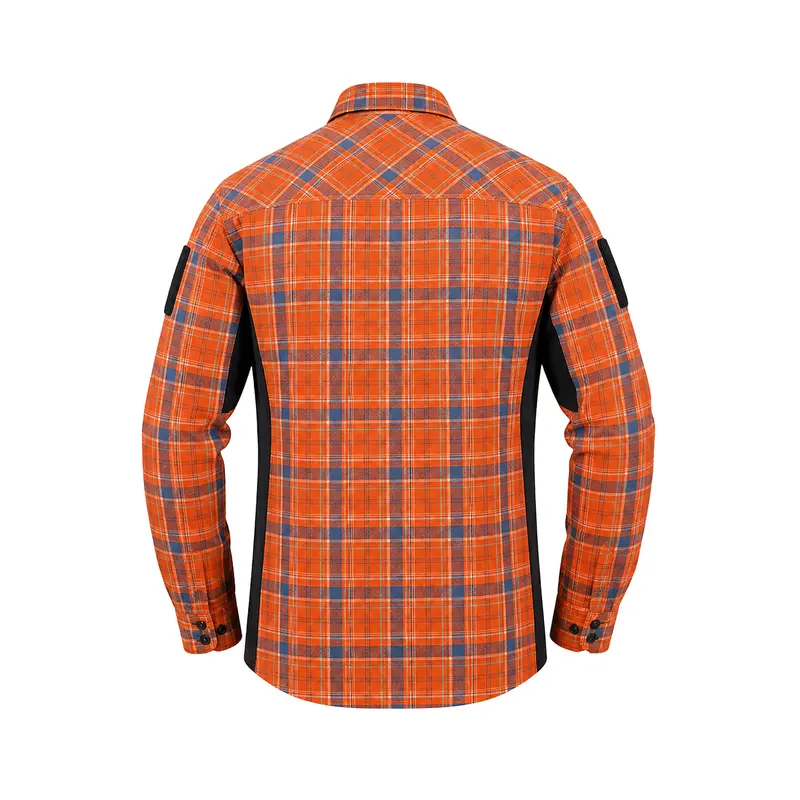 Тактическая рубашка Vik-Tailor с липучкой Velcro, Orange, 48-50/5, VIK-TAILOR