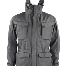 Куртка милитари м65 черная под пистолет Soft Shell