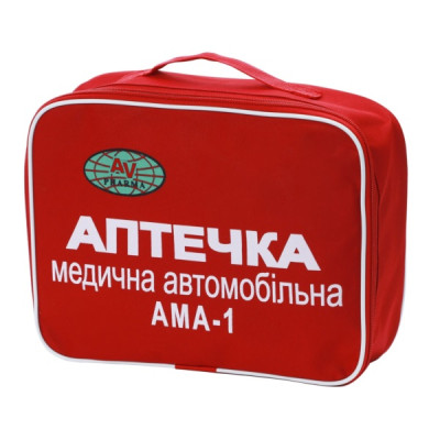 Аптечка медицинская автомобильная АМА-1 в сумке АВ-Фарма